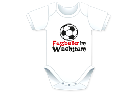 Fussballer Wachstum Body - Grösse 74/80