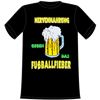 Fussballfieber Bier T-Shirt - S