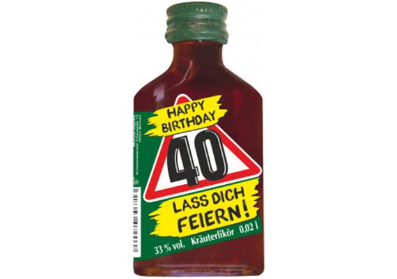 Geburtstag 40 Schnäpsli