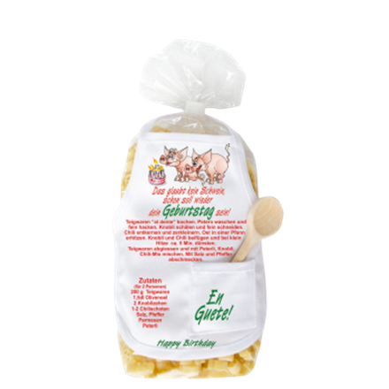 Geburtstag Schwein Pasta