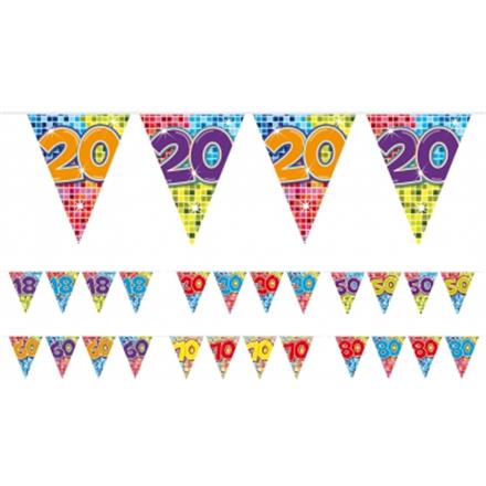 Geburtstag Zahlen Wimpel Girlande