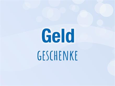 Geldgeschenke