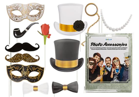 Glamour Foto Requisiten (12 Stk.)
