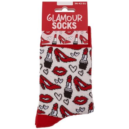 Glamour Lippenstift Socken (36/42)