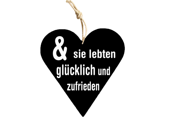 Glücklich Holzschild | Bild 1