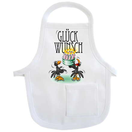Glückwunsch Mini-Schürze