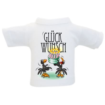 Glückwunsch Mini-T-Shirt
