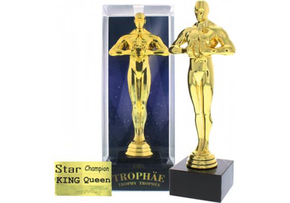 Goldene Oscar Trophäe