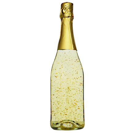 Goldsekt 7 dl ohne Etikette