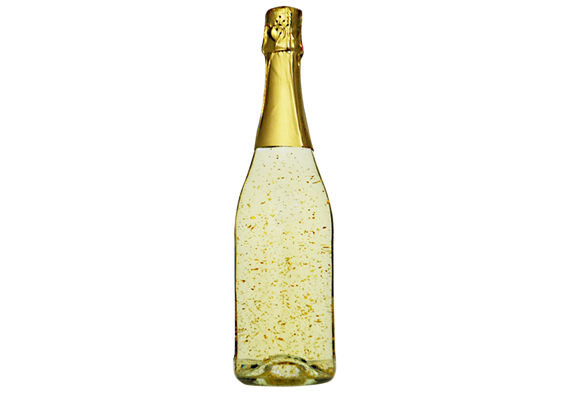 Goldsekt 7 dl ohne Etikette