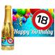 Goldsekt Birthday Tafel 18 - 0,2 Liter