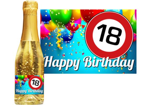 Goldsekt Birthday Tafel 18 - 0,75 Liter
