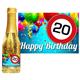 Goldsekt Birthday Tafel 20 - 0,2 Liter