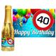 Goldsekt Birthday Tafel 40 - 0,2 Liter
