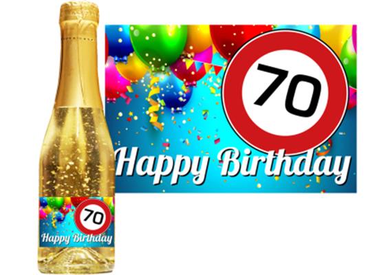 Goldsekt Birthday Tafel 70 - 0,2 Liter