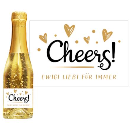 Goldsekt Cheers Ewigi Liebi