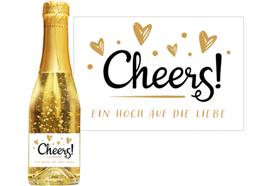 Goldsekt Cheers Hoch - 0,2 Liter