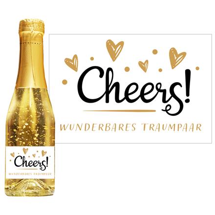 Goldsekt Cheers Traumpaar
