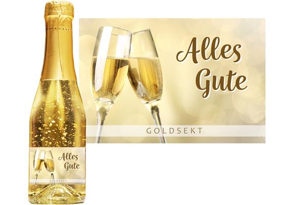 Goldsekt gold Alles Gute - 0,75 Liter