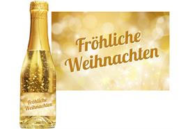 Goldsekt gold Fröhliche Weihnachten - 0,2 Liter