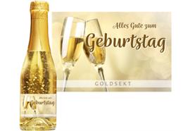 Goldsekt gold Geburtstag - 0,2 Liter
