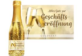 Goldsekt gold Geschäftseröffnung - 0,75 Liter