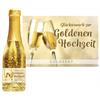 Goldsekt gold Goldene Hochzeit - 0,2 Liter