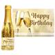 Goldsekt gold Happy Birthday - 0,2 Liter