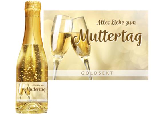 Goldsekt gold Muttertag - 0,75 Liter