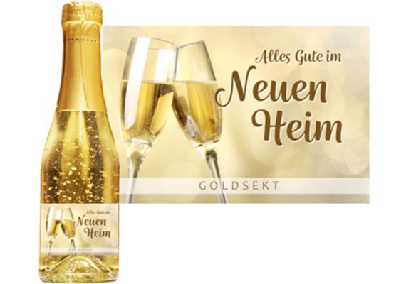 Goldsekt gold Neues Heim - 0,2 Liter