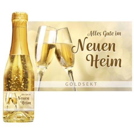 Goldsekt gold Neues Heim