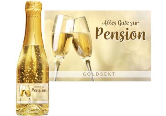 Goldsekt gold Pension - 0,2 Liter