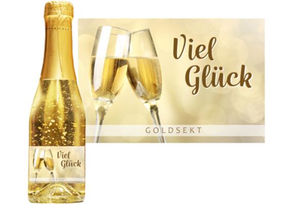 Goldsekt gold Viel Glück - 0,75 Liter