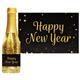 Goldsekt Happy New Year Sterne - 0,2 Liter