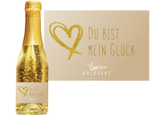 Goldsekt Love Glück - 0,2 Liter