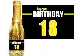 Goldsekt Neon Birthday 18 - 0,2 Liter