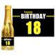 Goldsekt Neon Birthday 18 - 0,75 Liter