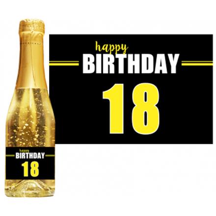 Goldsekt Neon Birthday 18