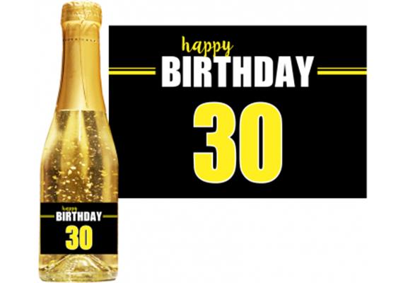 Goldsekt Neon Birthday 30 - 0,75 Liter
