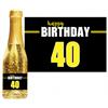 Goldsekt Neon Birthday 40 - 0,75 Liter