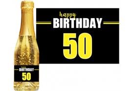 Goldsekt Neon Birthday 50 - 0,75 Liter