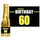 Goldsekt Neon Birthday 60 - 0,2 Liter