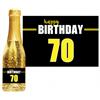 Goldsekt Neon Birthday 70 - 0,2 Liter