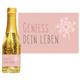 Goldsekt rosa Geniess dein Leben - 0,75 Liter