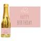 Goldsekt rosa Happy Birthday - 0,2 Liter