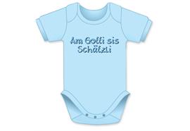 Gotti Schätzeli hellblau Body - Grösse 62/68