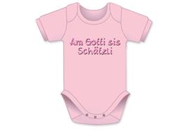 Gotti Schätzeli rosa Body - Grösse 74/80