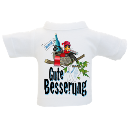 Gute Besserung Mini-T-Shirt