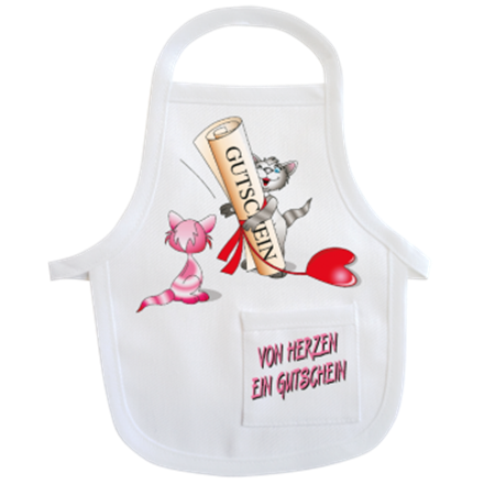 Gutschein Mini-Schürze
