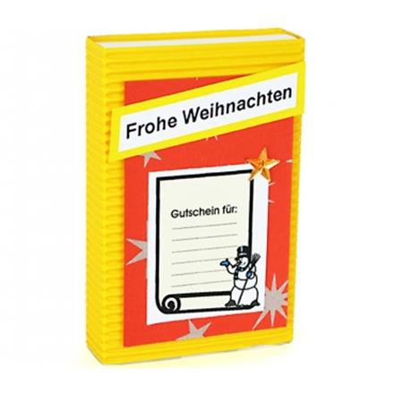 Gutscheinbox Frohe Weihnachten